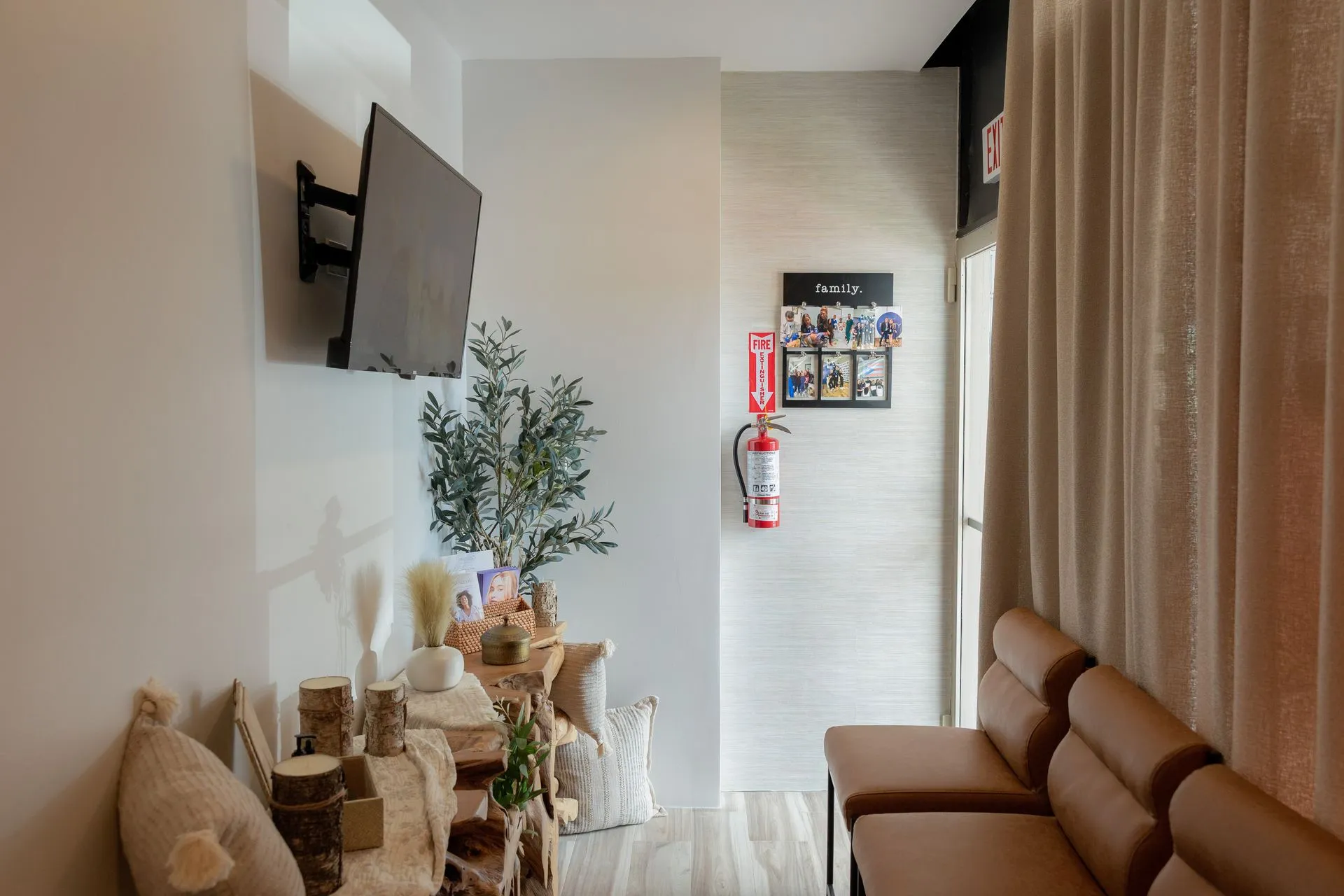 Sala de espera de nuestras instalaciones boutique